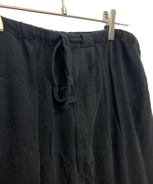 COMOLI（コモリ）COMOLI (コモリ) シルクネップビエラ ショーツ　22SS ブラック サイズ:3の古着・服飾アイテム