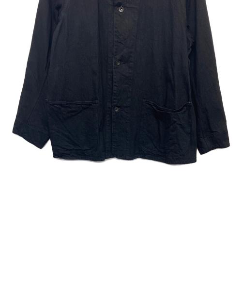 COMOLI（コモリ）COMOLI (コモリ) W03-01002　22AW　デニム ワークジャケット ブラック サイズ:3の古着・服飾アイテム