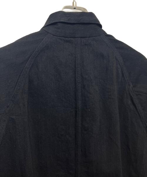 COMOLI（コモリ）COMOLI (コモリ) W03-01002　22AW　デニム ワークジャケット ブラック サイズ:3の古着・服飾アイテム