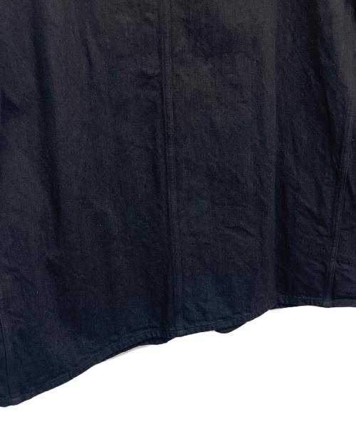 COMOLI（コモリ）COMOLI (コモリ) W03-01002　22AW　デニム ワークジャケット ブラック サイズ:3の古着・服飾アイテム