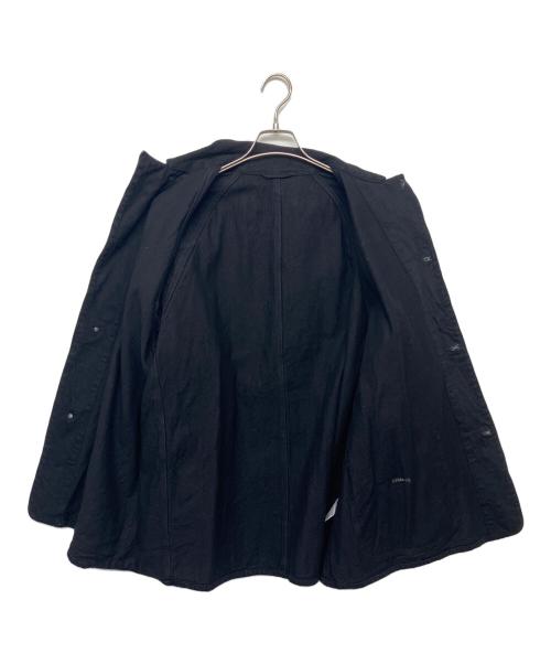 COMOLI（コモリ）COMOLI (コモリ) W03-01002　22AW　デニム ワークジャケット ブラック サイズ:3の古着・服飾アイテム