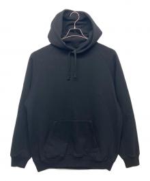 COMOLI（コモリ）の古着「コットン裏毛 パーカ　プルオーバーパーカー　25AW」｜ブラック