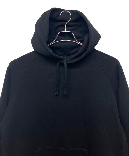 COMOLI（コモリ）COMOLI (コモリ) コットン裏毛 パーカ　プルオーバーパーカー　25AW ブラック サイズ:４の古着・服飾アイテム