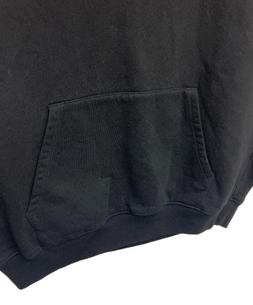 COMOLI（コモリ）COMOLI (コモリ) コットン裏毛 パーカ　プルオーバーパーカー　25AW ブラック サイズ:４の古着・服飾アイテム