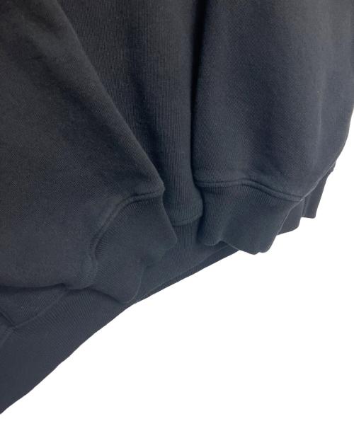 COMOLI（コモリ）COMOLI (コモリ) コットン裏毛 パーカ　プルオーバーパーカー　25AW ブラック サイズ:４の古着・服飾アイテム