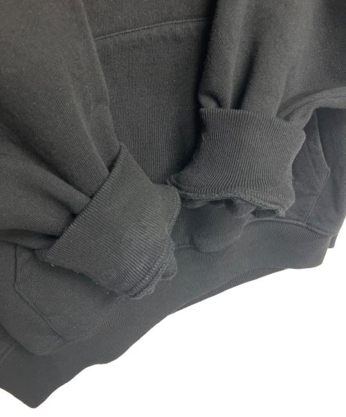 COMOLI（コモリ）COMOLI (コモリ) コットン裏毛 パーカ　プルオーバーパーカー　25AW ブラック サイズ:４の古着・服飾アイテム