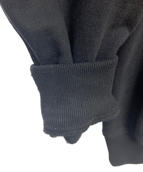 COMOLI（コモリ）COMOLI (コモリ) コットン裏毛 パーカ　プルオーバーパーカー　25AW ブラック サイズ:４の古着・服飾アイテム