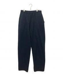 COMOLI（コモリ）の古着「C03-05003　25AW　コットン裏毛 スウェットパンツ　」｜ブラック