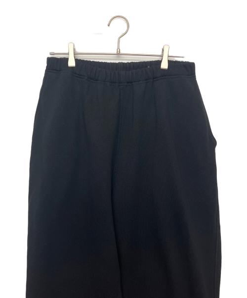 COMOLI（コモリ）COMOLI (コモリ) C03-05003　25AW　コットン裏毛 スウェットパンツ　 ブラック サイズ:3の古着・服飾アイテム