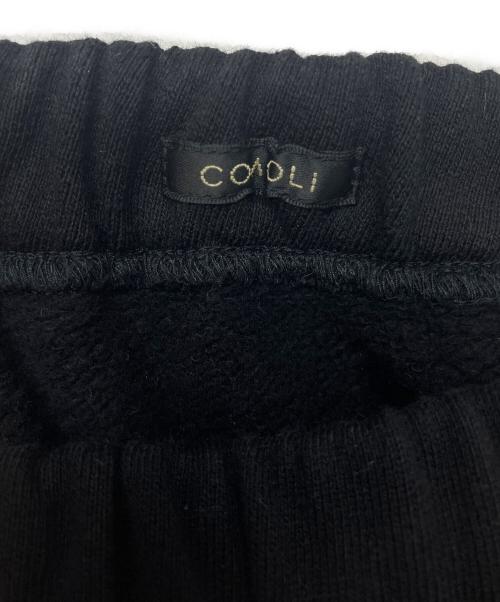 COMOLI（コモリ）COMOLI (コモリ) C03-05003　25AW　コットン裏毛 スウェットパンツ　 ブラック サイズ:3の古着・服飾アイテム