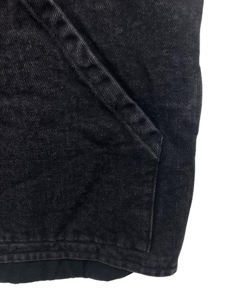 COMOLI（コモリ）COMOLI (コモリ) C03-01035　25AW COMOLI SHOP限定　デニムワークベスト　ベスト ブラック サイズ:３の古着・服飾アイテム