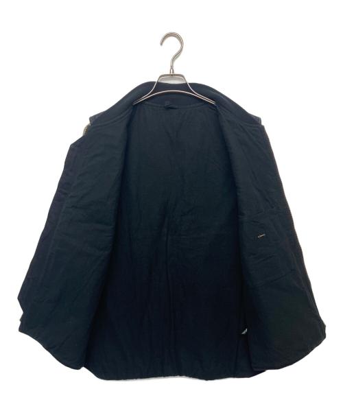 COMOLI（コモリ）COMOLI (コモリ) C03-01035　25AW COMOLI SHOP限定　デニムワークベスト　ベスト ブラック サイズ:３の古着・服飾アイテム