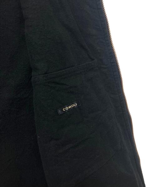COMOLI（コモリ）COMOLI (コモリ) C03-01035　25AW COMOLI SHOP限定　デニムワークベスト　ベスト ブラック サイズ:３の古着・服飾アイテム