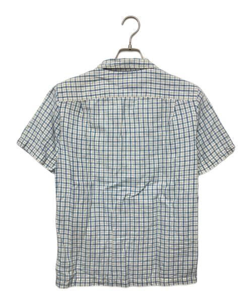 RRL（ダブルアールエル）RRL (ダブルアールエル) チェック半袖シャツ ブルー サイズ:XSの古着・服飾アイテム