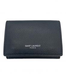 Saint Laurent Paris（サンローランパリ）の古着「タイニーウォレット」｜ブラック