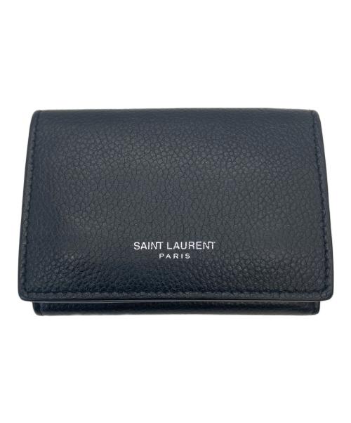 Saint Laurent Paris（サンローランパリ）Saint Laurent Paris (サンローランパリ) タイニーウォレット ブラックの古着・服飾アイテム