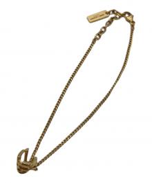 Saint Laurent Paris（サンローランパリ）の古着「モノグラムツイストブレスレット」｜ゴールドカラー