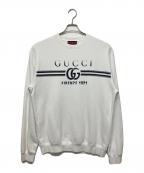 GUCCIグッチ）の古着「784413　スウェット」｜ホワイト