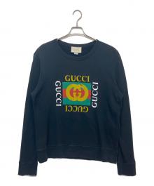 GUCCI（グッチ）の古着「454569　スウェット」｜ブラック