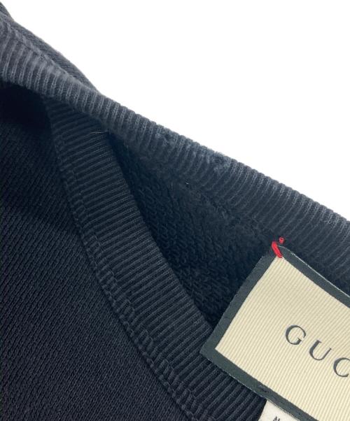 GUCCI（グッチ）GUCCI (グッチ) 454569　スウェット ブラック サイズ:Lの古着・服飾アイテム