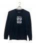 GIVENCHY（ジバンシィ）の古着「BMJ0HA3YEL　スウェット」｜ブラック