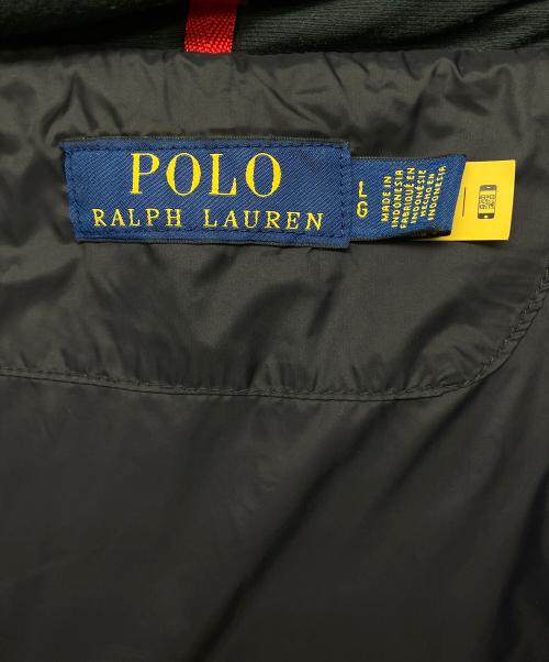 POLO RALPH LAUREN（ポロ・ラルフローレン）POLO RALPH LAUREN (ポロ・ラルフローレン) ビッグポニー　ダウンベスト ブラック サイズ:Lの古着・服飾アイテム
