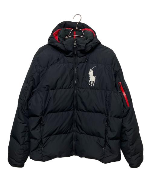 POLO RALPH LAUREN（ポロ・ラルフローレン）POLO RALPH LAUREN (ポロ・ラルフローレン) ビッグポニー　ダウンジャケット ブラック サイズ:XLの古着・服飾アイテム