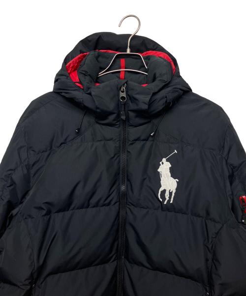 POLO RALPH LAUREN（ポロ・ラルフローレン）POLO RALPH LAUREN (ポロ・ラルフローレン) ビッグポニー　ダウンジャケット ブラック サイズ:XLの古着・服飾アイテム