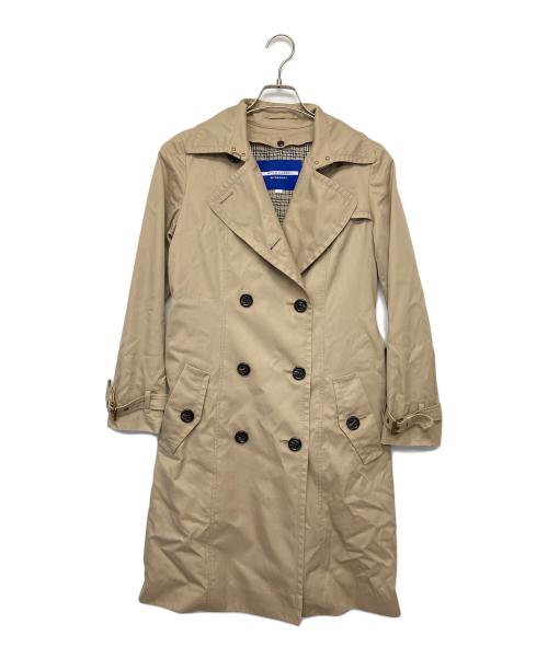 BURBERRY BLUE LABEL（バーバリー ブルー レーベル）BURBERRY BLUE LABEL (バーバリー ブルー レーベル) トレンチコート ベージュ サイズ:40の古着・服飾アイテム