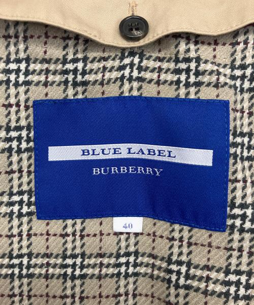 BURBERRY BLUE LABEL（バーバリー ブルー レーベル）BURBERRY BLUE LABEL (バーバリー ブルー レーベル) トレンチコート ベージュ サイズ:40の古着・服飾アイテム