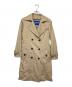 BURBERRY BLUE LABEL（バーバリー ブルー レーベル）の古着「トレンチコート」｜ベージュ