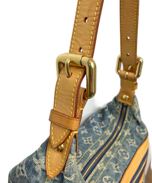 LOUIS VUITTON（ルイ ヴィトン）LOUIS VUITTON (ルイ ヴィトン) M95049　バギーPM　モノグラム・デニム　ショルダーバッグ ブルーの古着・服飾アイテム