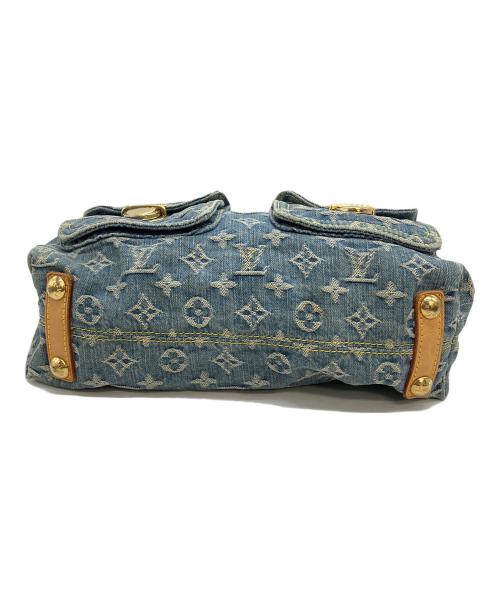 LOUIS VUITTON（ルイ ヴィトン）LOUIS VUITTON (ルイ ヴィトン) M95049　バギーPM　モノグラム・デニム　ショルダーバッグ ブルーの古着・服飾アイテム