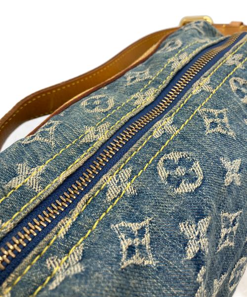 LOUIS VUITTON（ルイ ヴィトン）LOUIS VUITTON (ルイ ヴィトン) M95049　バギーPM　モノグラム・デニム　ショルダーバッグ ブルーの古着・服飾アイテム