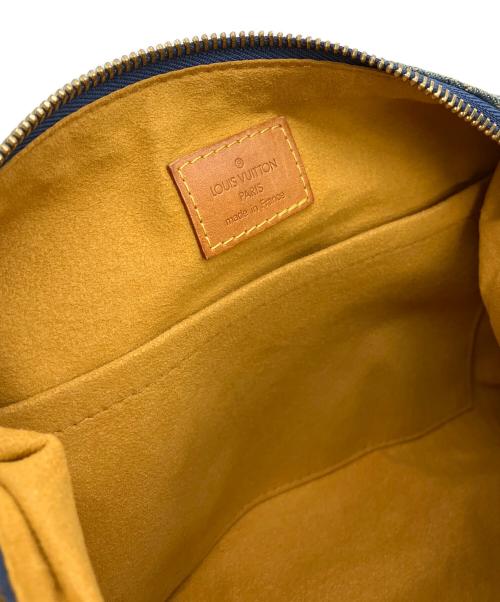 LOUIS VUITTON（ルイ ヴィトン）LOUIS VUITTON (ルイ ヴィトン) M95049　バギーPM　モノグラム・デニム　ショルダーバッグ ブルーの古着・服飾アイテム