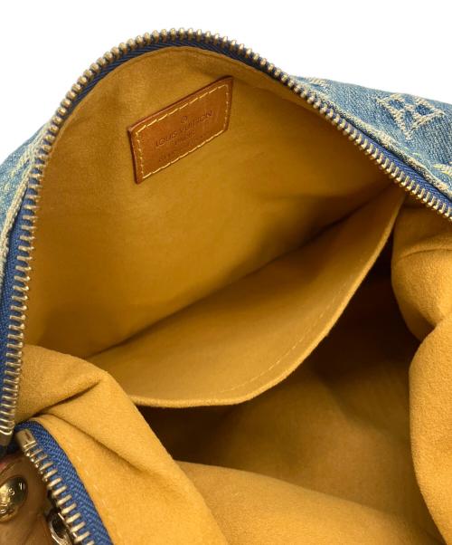 LOUIS VUITTON（ルイ ヴィトン）LOUIS VUITTON (ルイ ヴィトン) M95049　バギーPM　モノグラム・デニム　ショルダーバッグ ブルーの古着・服飾アイテム
