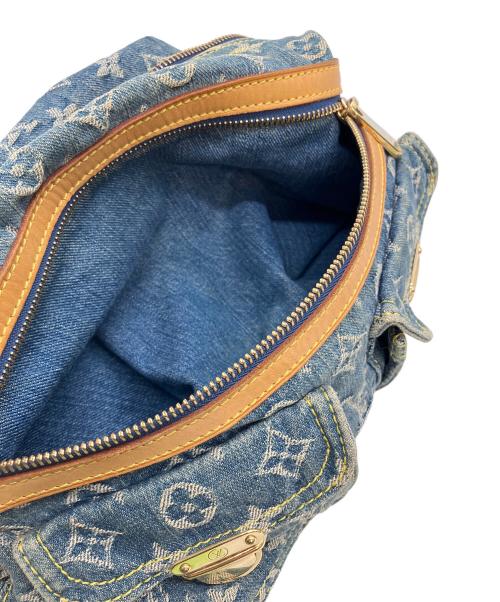 LOUIS VUITTON（ルイ ヴィトン）LOUIS VUITTON (ルイ ヴィトン) M95049　バギーPM　モノグラム・デニム　ショルダーバッグ ブルーの古着・服飾アイテム