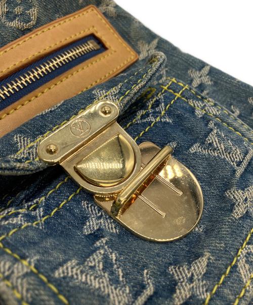 LOUIS VUITTON（ルイ ヴィトン）LOUIS VUITTON (ルイ ヴィトン) M95049　バギーPM　モノグラム・デニム　ショルダーバッグ ブルーの古着・服飾アイテム