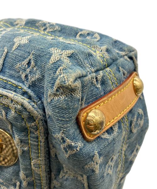 LOUIS VUITTON（ルイ ヴィトン）LOUIS VUITTON (ルイ ヴィトン) M95049　バギーPM　モノグラム・デニム　ショルダーバッグ ブルーの古着・服飾アイテム