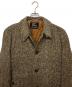 Burberry's (バーバリーズ) ヴィンテージ 大文字ロゴ 1940~1950年代　ハンドウーヴンアイリッシュツイードステンカラーコート ベージュ サイズ:不明：130000円
