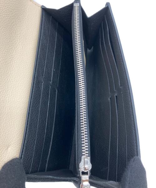 LOUIS VUITTON（ルイ ヴィトン）LOUIS VUITTON (ルイ ヴィトン) M62328　ポルトフォイユロックミーII ベージュ×ブラックの古着・服飾アイテム