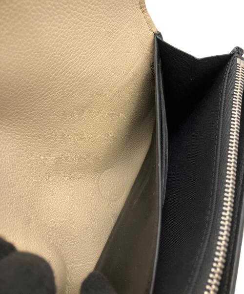 LOUIS VUITTON（ルイ ヴィトン）LOUIS VUITTON (ルイ ヴィトン) M62328　ポルトフォイユロックミーII ベージュ×ブラックの古着・服飾アイテム
