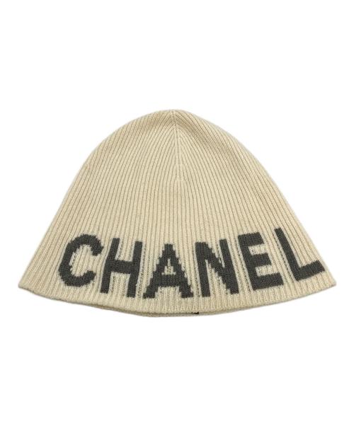 CHANEL（シャネル）CHANEL (シャネル) ビーニー アイボリーの古着・服飾アイテム