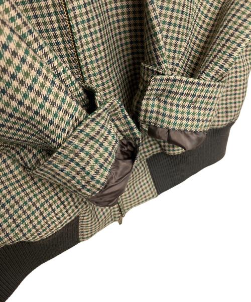 FRED PERRY（フレッドペリー）FRED PERRY (フレッドペリー) SHIPS (シップス) FZ2650　ハリントンジャケット ブラウン×アイボリー サイズ:Mの古着・服飾アイテム