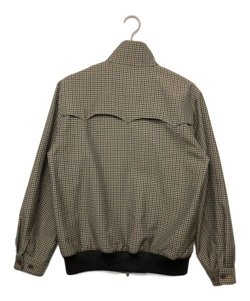 FRED PERRY（フレッドペリー）FRED PERRY (フレッドペリー) SHIPS (シップス) FZ2650　ハリントンジャケット ブラウン×アイボリー サイズ:Mの古着・服飾アイテム