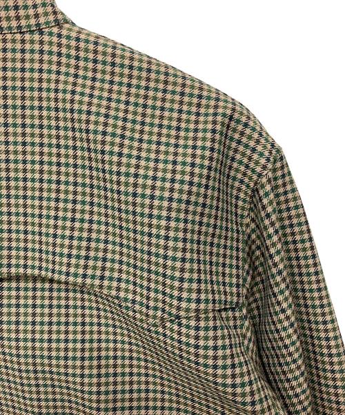 FRED PERRY（フレッドペリー）FRED PERRY (フレッドペリー) SHIPS (シップス) FZ2650　ハリントンジャケット ブラウン×アイボリー サイズ:Mの古着・服飾アイテム
