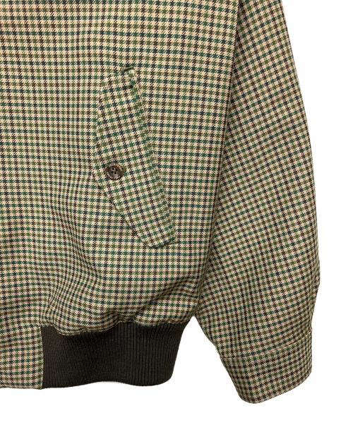 FRED PERRY（フレッドペリー）FRED PERRY (フレッドペリー) SHIPS (シップス) FZ2650　ハリントンジャケット ブラウン×アイボリー サイズ:Mの古着・服飾アイテム