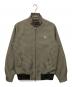 FRED PERRY（フレッドペリー）の古着「FZ2650　ハリントンジャケット」｜ブラウン×アイボリー