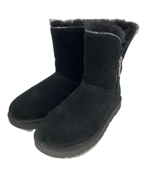 UGG（アグ）UGG (アグ) ムートンブーツ ブラック サイズ:24cmの古着・服飾アイテム