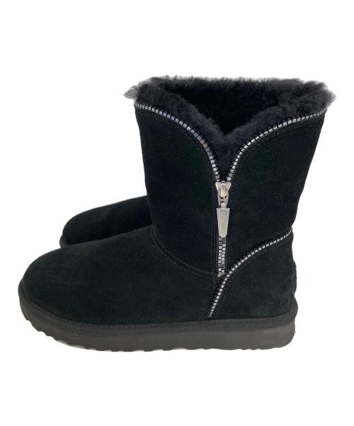 UGG（アグ）UGG (アグ) ムートンブーツ ブラック サイズ:24cmの古着・服飾アイテム